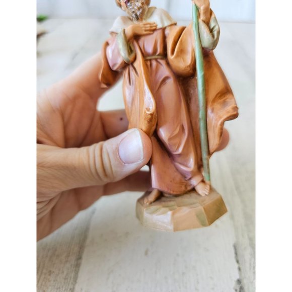 Fontanini simonelli 1991 1 Shepherd Joseph village Nativity Xmas vintage - Picture 7 of 9